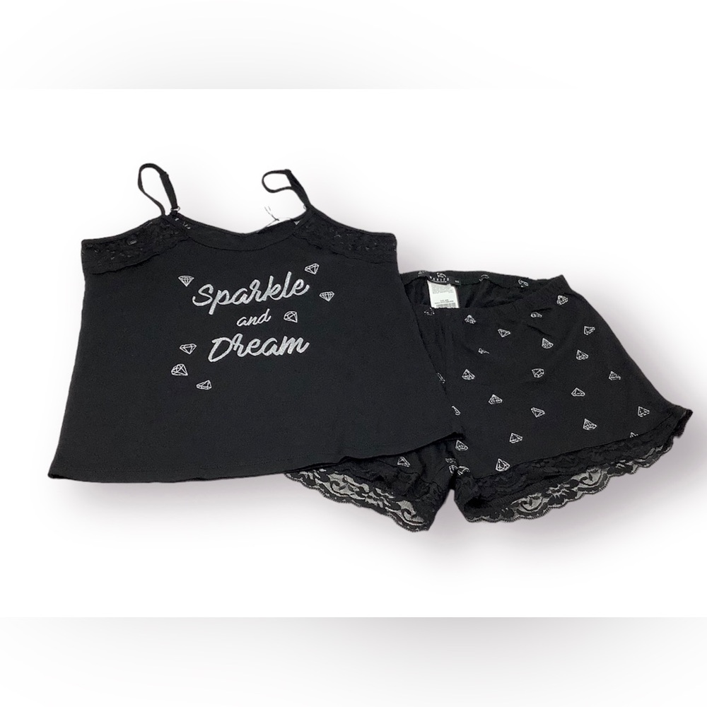 MOHITO Women's 2 Pieces PJ Set - Cami Top & Shorts - Picture 6 of 8